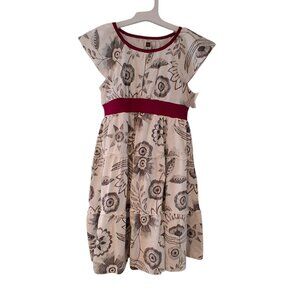Tea Collection nwt twirl dress girls 6 cotton knit
